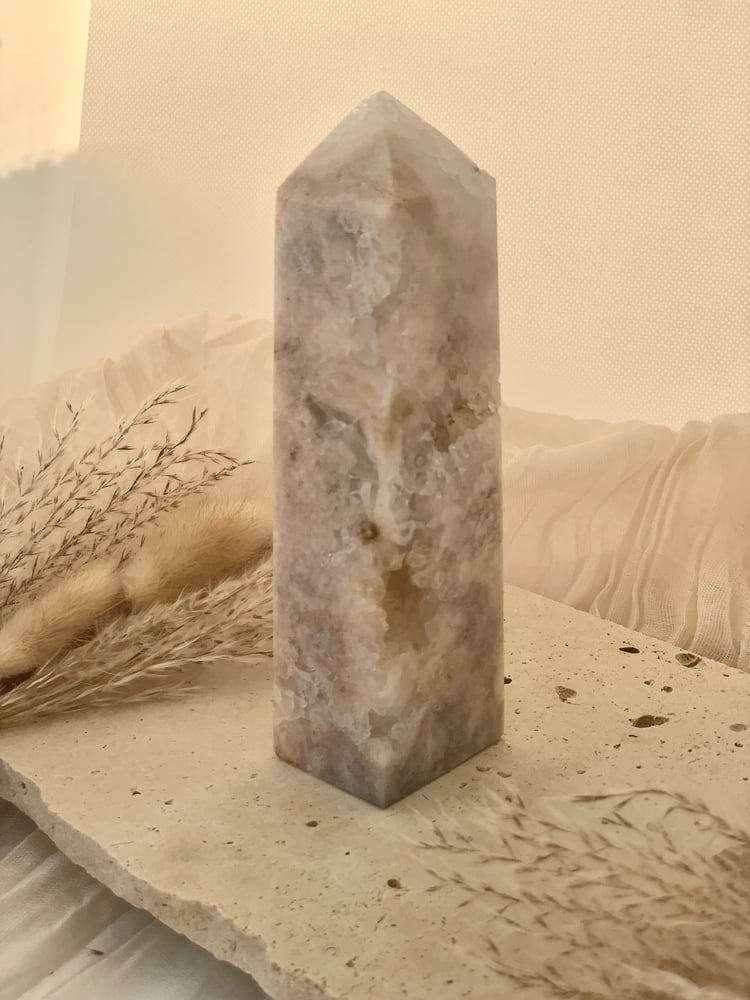 Image of Pink Amethyst Towers Lge 