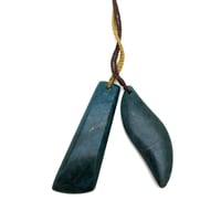 Image 1 of Companion Set — Blue Jade Toki & Leaf