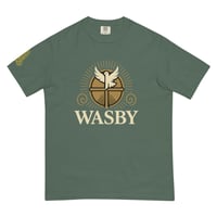 Image 4 of WASBY® Unisex Garment-Dyed Heavyweight | Modern Christian Clothing  | Faithwear UK T-Shirt