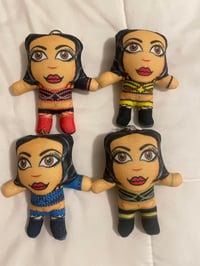 Jazmin Allure keychain dolls 