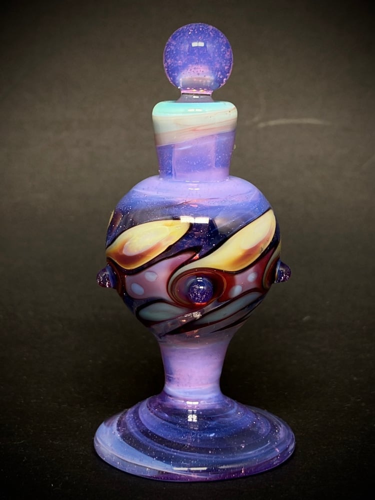 Mini Perfume Bottle in Pink Slyme  Image 2