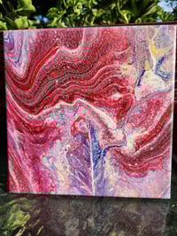 Image 1 of Crimson Vortex 8x8"