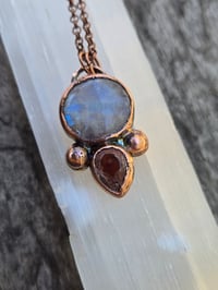 Image 2 of ***DISCOUNTED*** Electroformed Jelly opal necklace 02