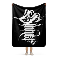 Image 1 of Goth1 Sherpa blanket
