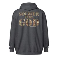 Image 3 of Soldier For God Dark Unisex heavy blend zip hoodie