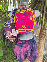 Image 1 of Vintage Fez Tribal Vest Top petite