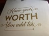 Know Your Worth Shirt