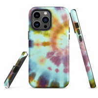 Image 1 of Tie Dye Tough iPhone case - Sunrise