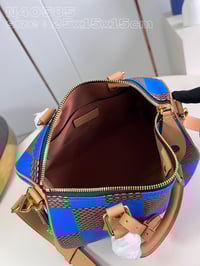 Image 10 of LV Leather Damier Bag