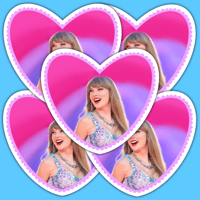 Taylor Heart Sticker