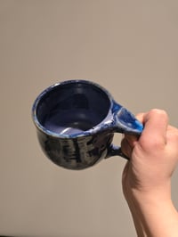 Image 4 of Blue / Purple Mug with texture