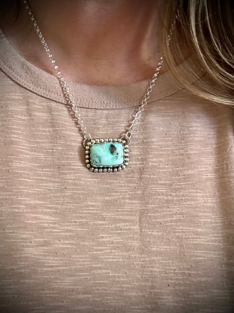 Image of Chunky Dry Creek Bar necklace