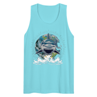 Image 3 of Splash Shark tank top