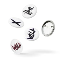 Image 1 of Set of WILD pin buttons 