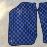 Image 6 of Toyota Hilux Surf / 4Runner 3rd Gen Checkered Floor Mats