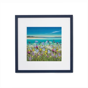 Image of Luskentyre wildflowers giclee print