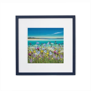 Image of Luskentyre wildflowers giclee print