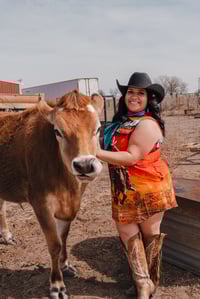 Image 1 of Rodeo Pearl Snap Dress