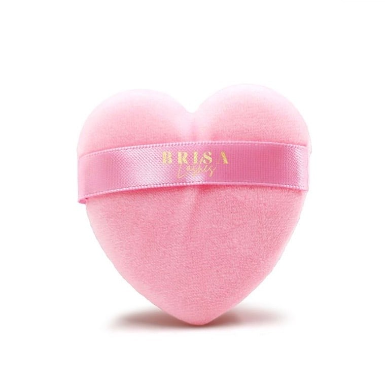 Image of Heart Shaped Powder Puff 