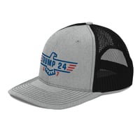 Image 10 of Trump 24 47 Eagle Richardson 112 Trucker Cap from PatriotsCo