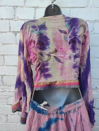 Image 5 of Wanderlust Stevie top Purple lilac creams TWO 