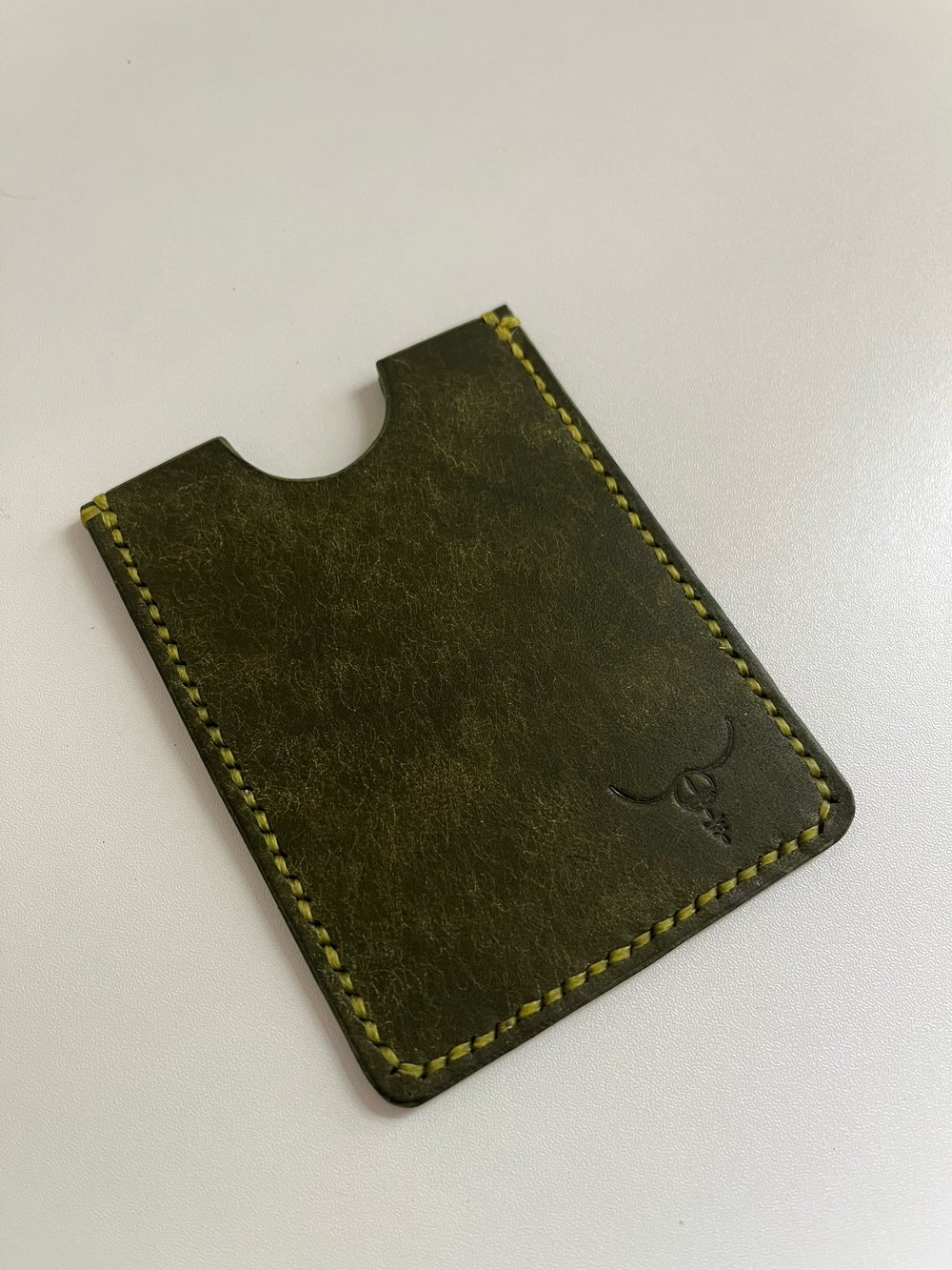 Image of Olive Pueblo Cardholder 