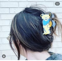 Image 3 of LARGE YELLOW AND BLUE BEAR 