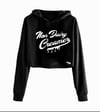 Non-Dairy Creamer Cropped Hoodie