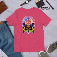 Image 5 of June Colorburn Skull and Wings Unisex t-shirt