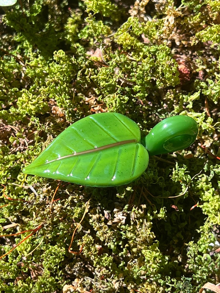 Image of Green Leaf Pendant