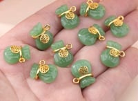 Image 4 of Faux Jade Retro Bag Pendant