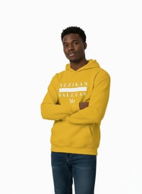 Image 4 of YB Yellow Heavy Blend Fleece Pullover Hoodie 