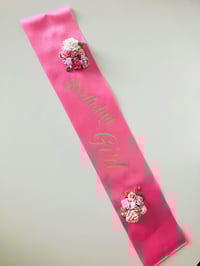 Image 1 of Birthday girl sash 
