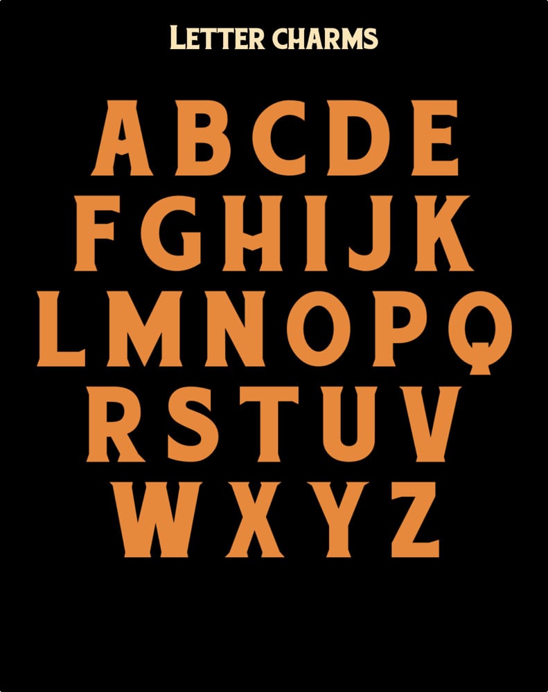 Image of Charm necklace embroidered sweater (pick n mix charms)