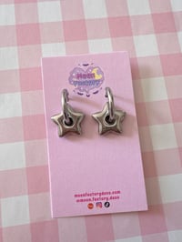 Image 3 of Star Huggie Earrings ⭐️