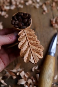 Image 8 of Oak Leaf- Coffee scoop 