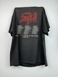 Image 5 of 🗡️ 1991-92 Death Human- Inhuman World tour shirt 