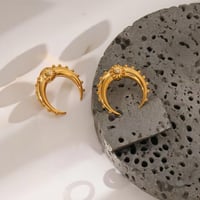 Image 3 of Luna Claw Studs
