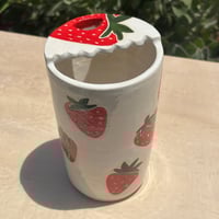Image 4 of strawberry tumbler