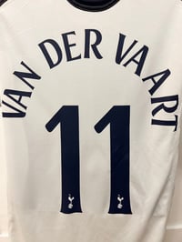 Image 5 of Tottenham Hotspur “VAN DER VAART 11” 2010/11 Home Cup Shirt + patches (S)
