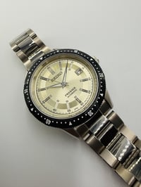 Image 5 of Seiko Presage Automatic men’s Watch champagne Gold Dial Date Stainless Steel Diver Style