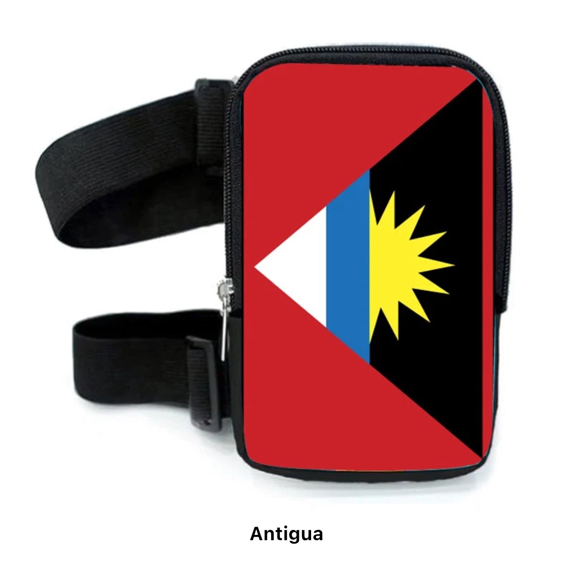 Image of Rep your Island Handsfree Leg, Thigh, Waist, Chest Pouch (carnival or jourvert)