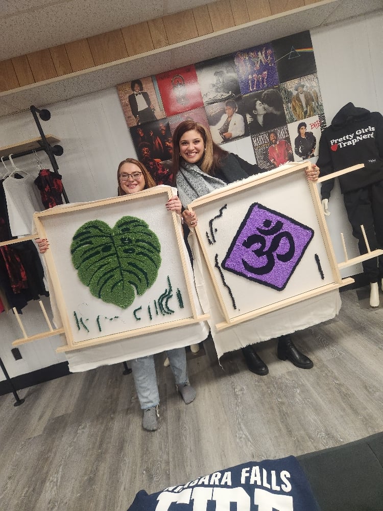 4/17 - 2 Person Rug Tufting Workshop Deposit (Friday 6PM)