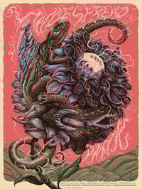 Image 1 of Widespread Panic x Conscious Alliance Red Rocks 2025 Poster - Rainbow Foil