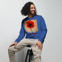 Image 7 of  Least We Forget Unisex organic sweatshirt