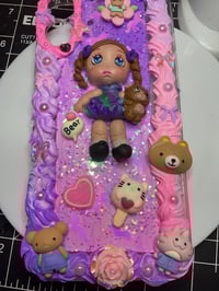 Image 3 of PINK PURPLE BABYDOLL BEAR 