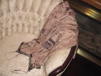 Image 1 of silk moschino pin up newspaper dress