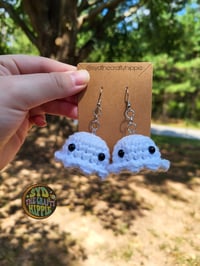 Image 3 of Made To Order Ghost Earrings
