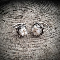 Image 2 of sterling silver + tooth ring