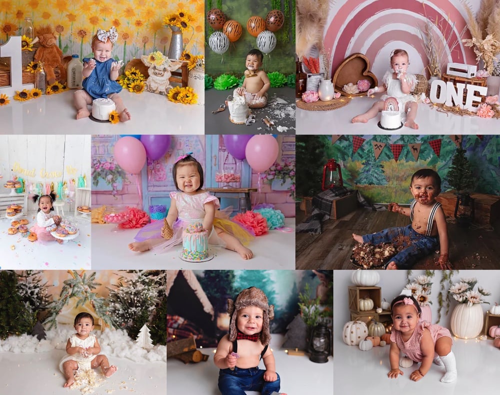 Image of 2023 Cake Smash Bucket List -RETAINER-